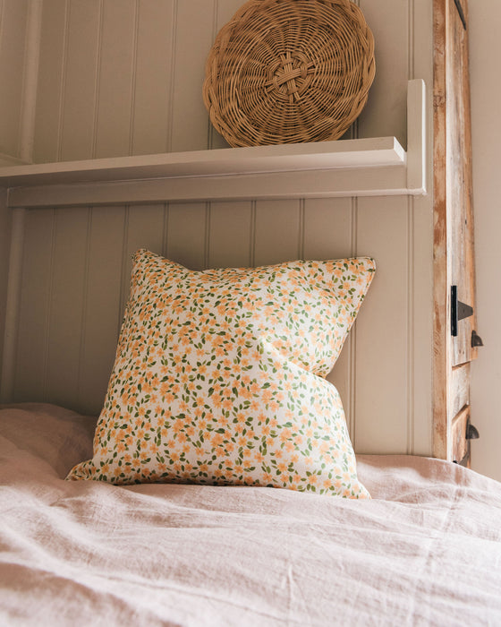 Primrose linen cushion