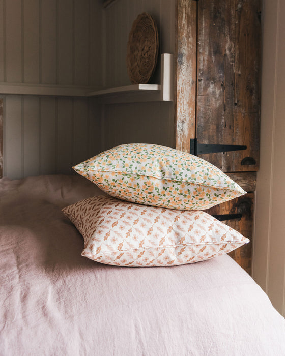 Primrose linen cushion