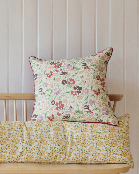 Wandle Wilde linen cushion, fire