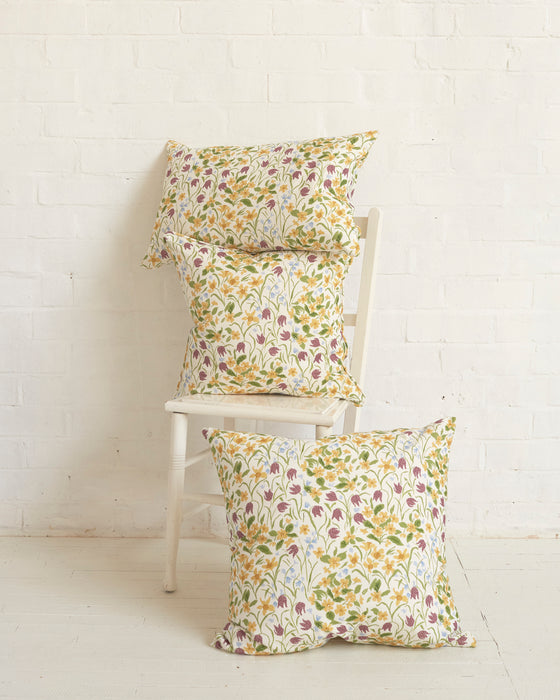 Oxford Meadow linen cushions