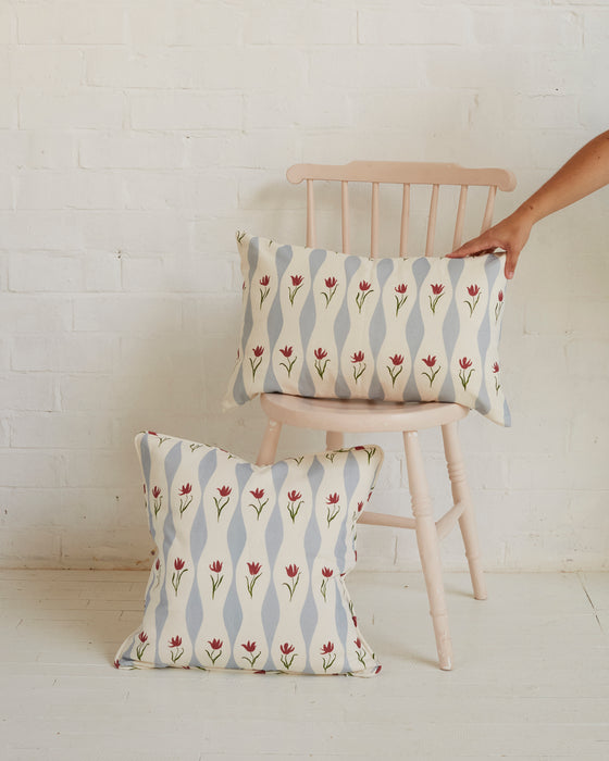 Custom made linen cushions