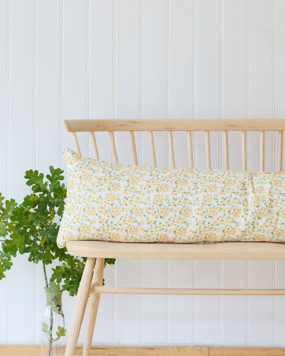 Primrose linen cushion