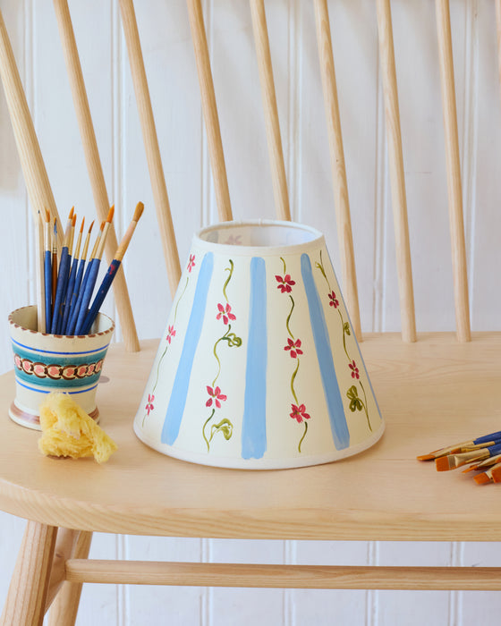 Hand painted lampshade (bespoke)