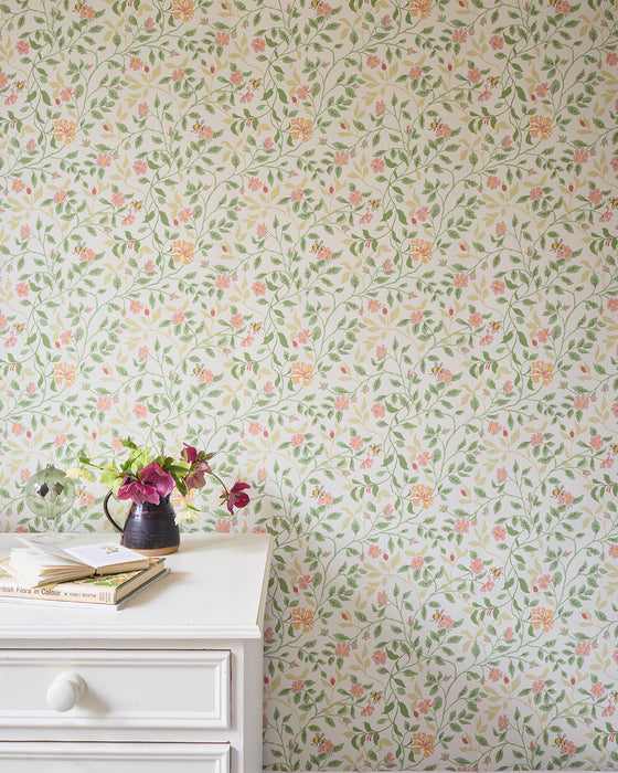 Wild Rose wallpaper - peridot