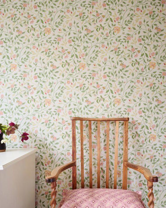 Wild Rose wallpaper - peridot