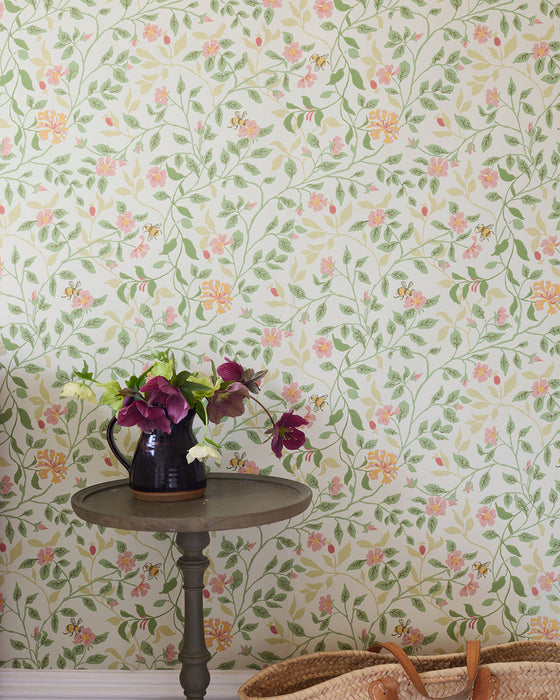 Wild Rose wallpaper - peridot