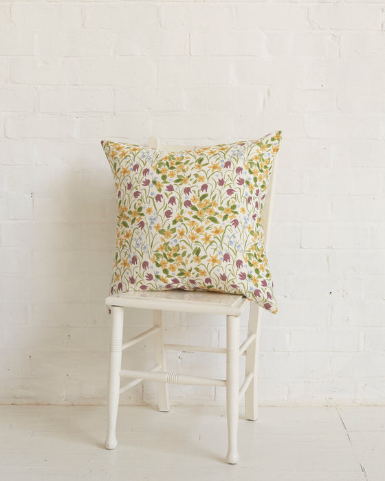 Oxford Meadow linen cushions