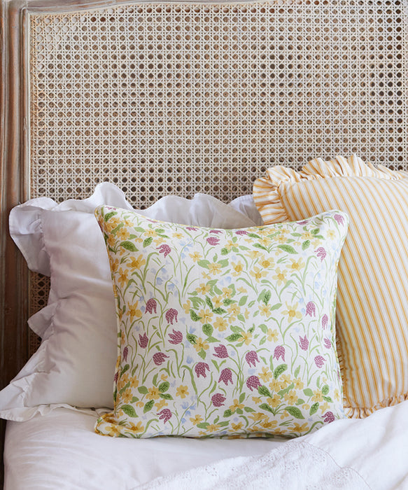 Oxford Meadow linen cushions