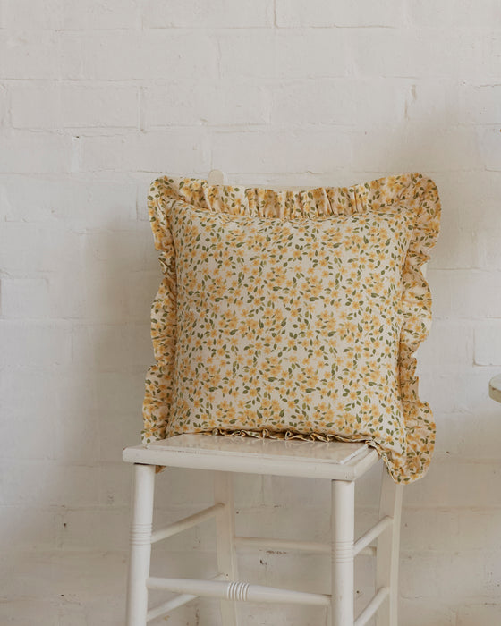 Custom made linen cushions